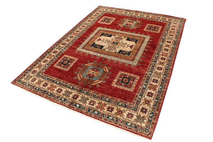 Firebrick Oushak 5' x 6' 9 - No. 53440 - ALRUG Rug Store