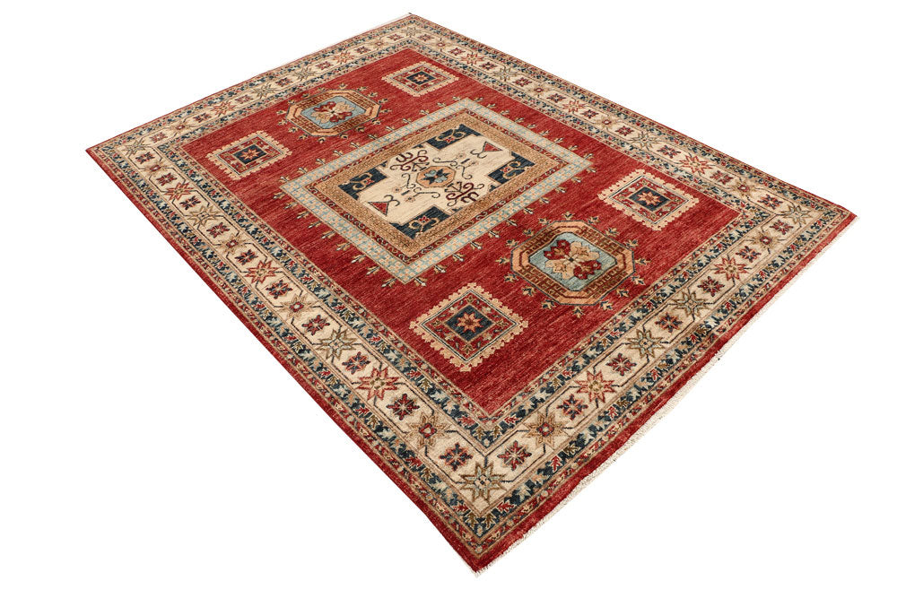 Firebrick Oushak 5' x 6' 9 - No. 53440 - ALRUG Rug Store