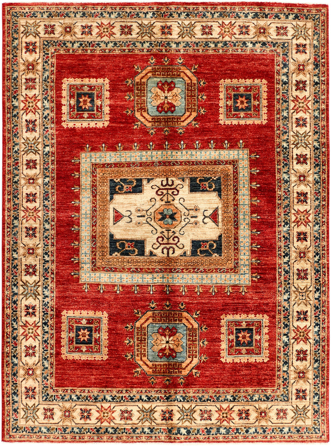 Firebrick Oushak 5' x 6' 9 - No. 53440 - ALRUG Rug Store