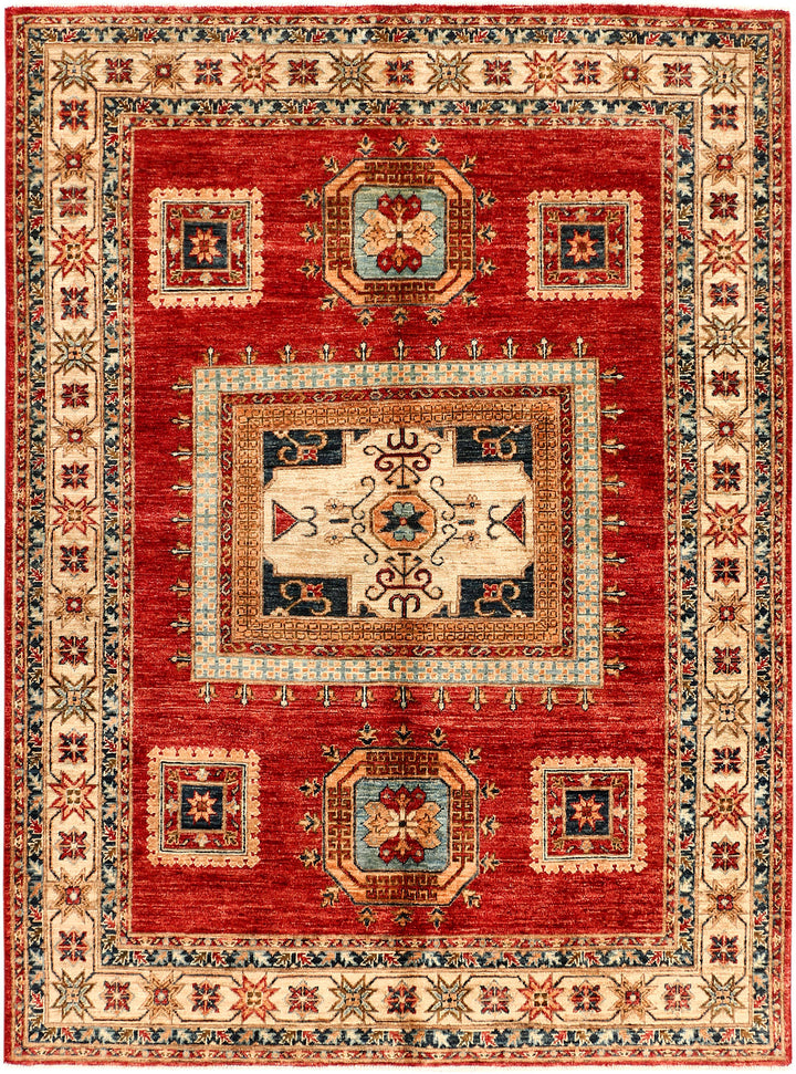 Firebrick Oushak 5' x 6' 9 - No. 53440 - ALRUG Rug Store