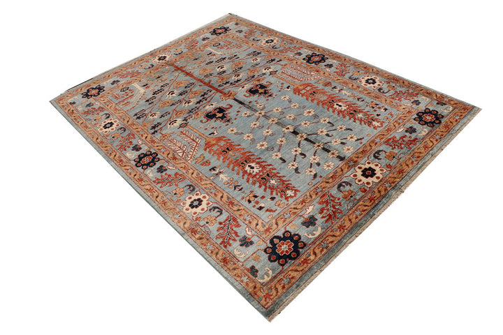 Light Slate Grey Ziegler 5' 3 x 6' 8 - No. 53441 - ALRUG Rug Store