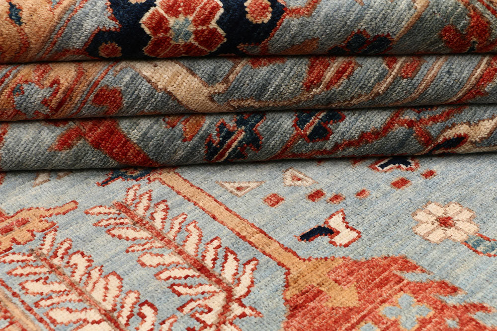 Light Slate Grey Ziegler 5' 3 x 6' 8 - No. 53441 - ALRUG Rug Store