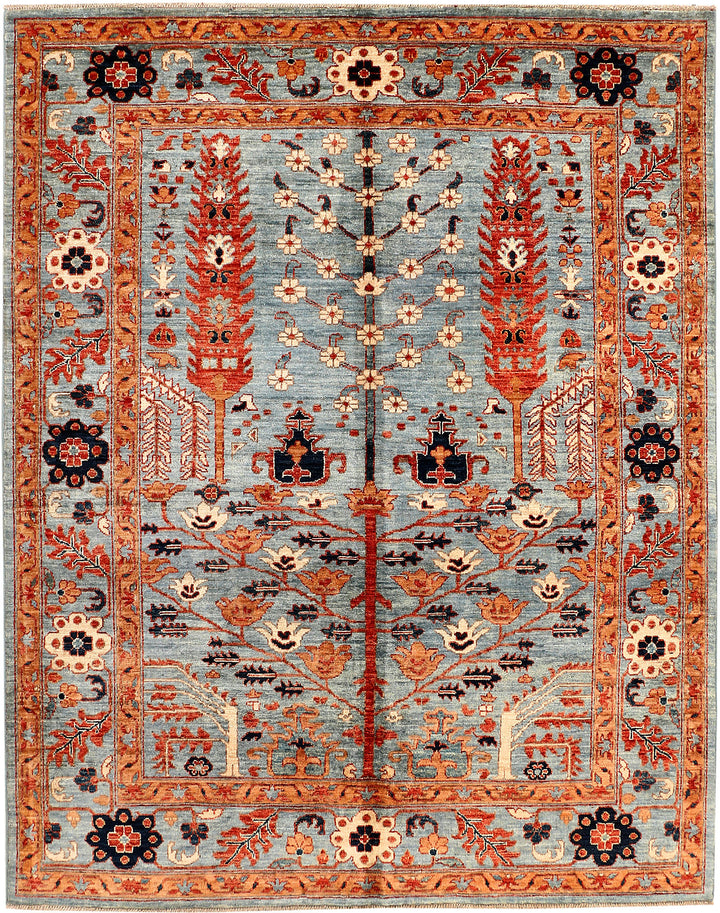 Light Slate Grey Ziegler 5' 3 x 6' 8 - No. 53441 - ALRUG Rug Store