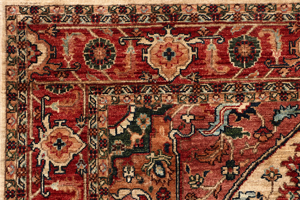 Wheat Ziegler 5' 1 x 6' 10 - No. 53442 - ALRUG Rug Store