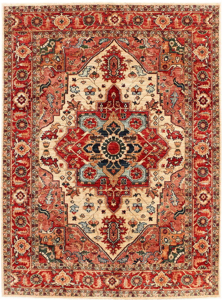 Wheat Ziegler 5' 1 x 6' 10 - No. 53442 - ALRUG Rug Store