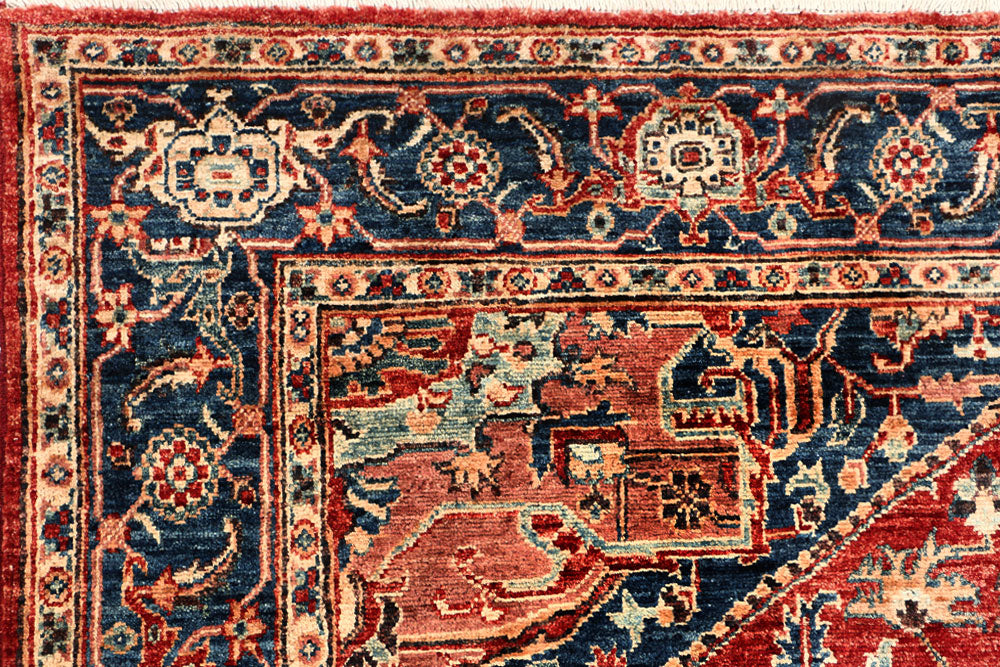 Firebrick Ziegler 6' x 6' 4 - No. 53444 - ALRUG Rug Store