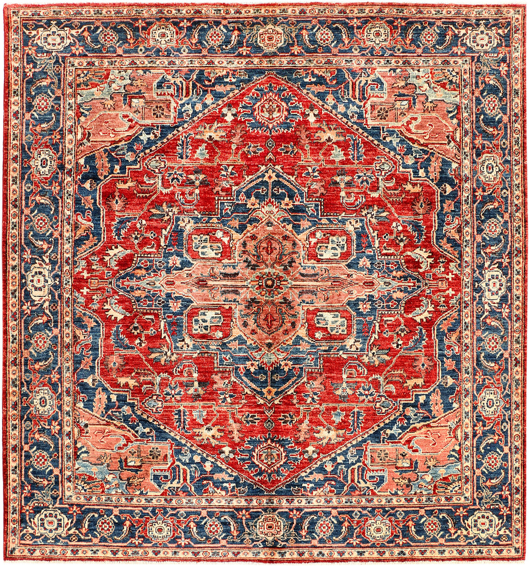 Firebrick Ziegler 6' x 6' 4 - No. 53444 - ALRUG Rug Store