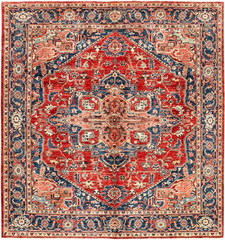 Firebrick Ziegler 6' x 6' 4 - No. 53444 - ALRUG Rug Store