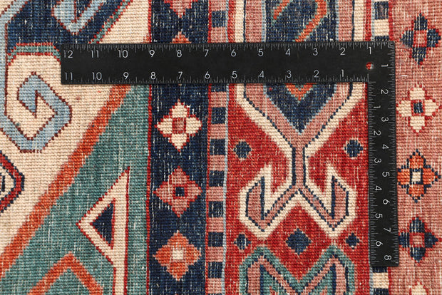 Multi Colored Kazak 5' 7 x 7' 10 - No. 53445 - ALRUG Rug Store