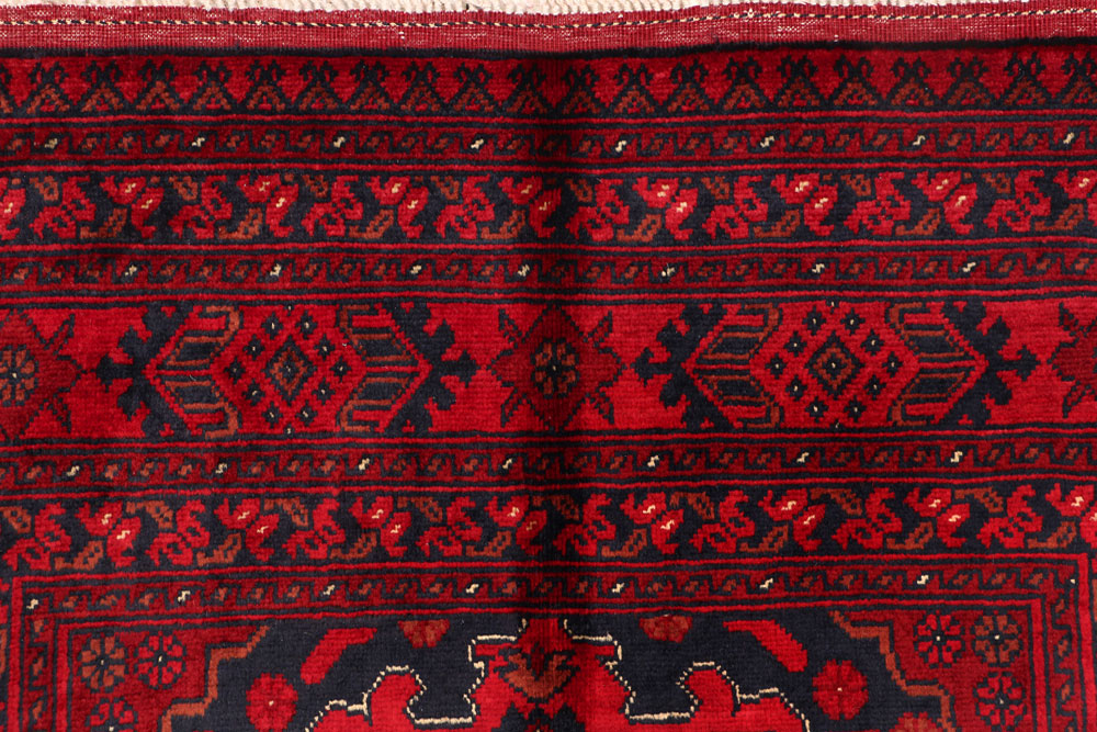 Red Khal Mohammadi 3' 2 x 4' 9 - No. 53458 - ALRUG Rug Store