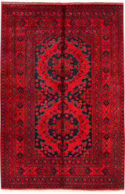 Red Khal Mohammadi 3' 2 x 4' 9 - No. 53458 - ALRUG Rug Store