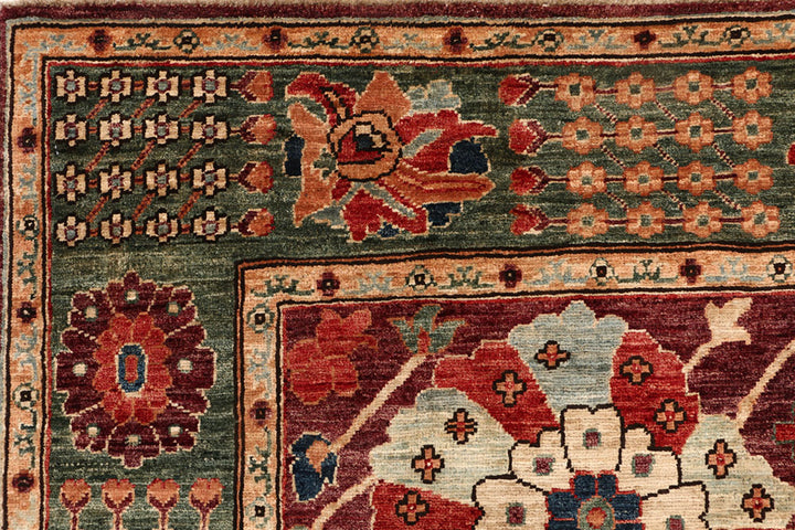 Maroon Ziegler 6' 1 x 8' 11 - No. 53500 - ALRUG Rug Store