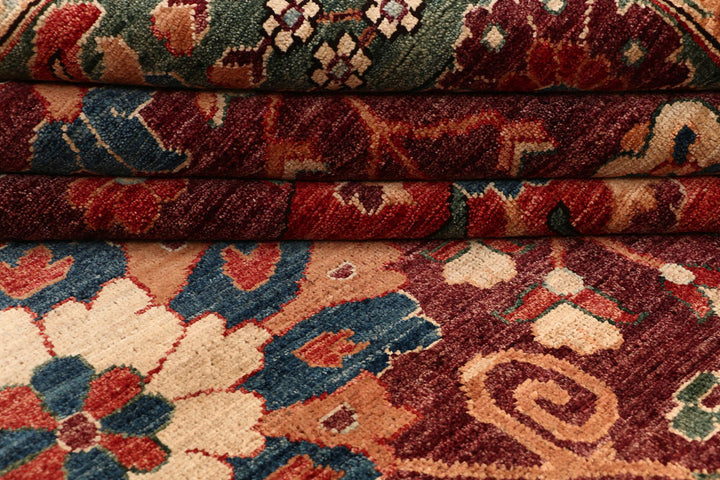 Maroon Ziegler 6' 1 x 8' 11 - No. 53500 - ALRUG Rug Store