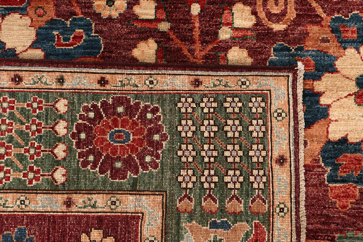 Maroon Ziegler 6' 1 x 8' 11 - No. 53500 - ALRUG Rug Store