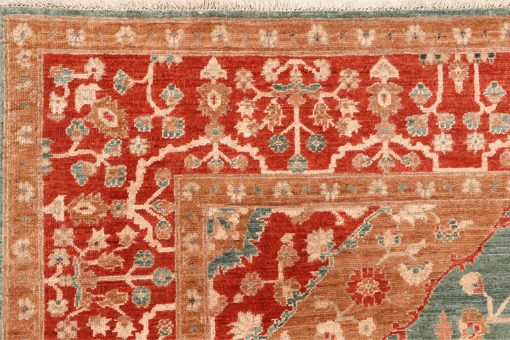 Cadet Blue Ziegler 5' 8 x 8' - No. 53502 - ALRUG Rug Store