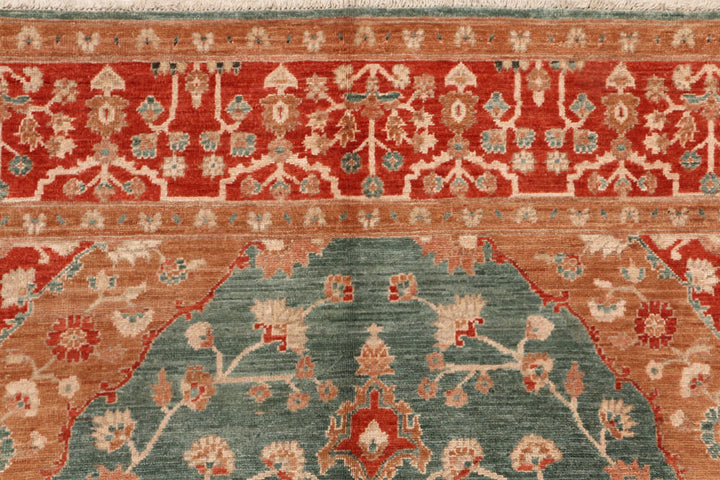 Cadet Blue Ziegler 5' 8 x 8' - No. 53502 - ALRUG Rug Store