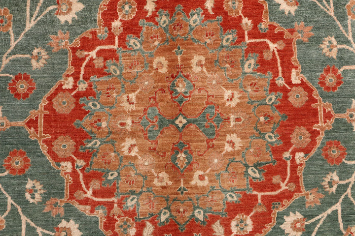 Cadet Blue Ziegler 5' 8 x 8' - No. 53502 - ALRUG Rug Store