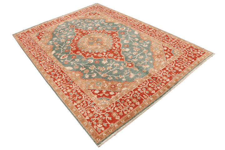 Cadet Blue Ziegler 5' 8 x 8' - No. 53502 - ALRUG Rug Store