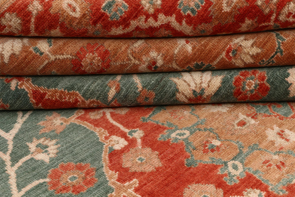 Cadet Blue Ziegler 5' 8 x 8' - No. 53502 - ALRUG Rug Store