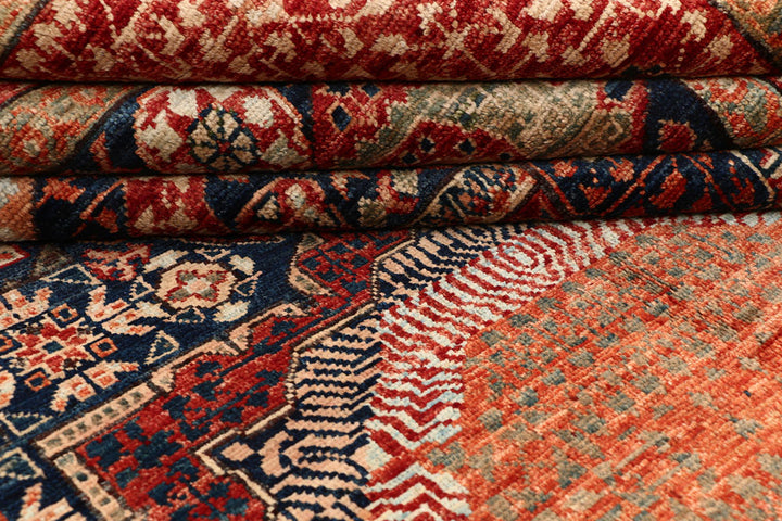 Multi Colored Mamluk 5' 10 x 8' 1 - No. 53513 - ALRUG Rug Store