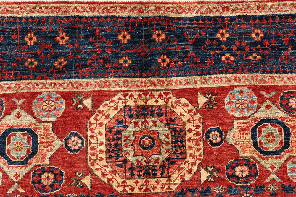 Orange Red Mamluk 4' 9 x 6' 9 - No. 53519 - ALRUG Rug Store