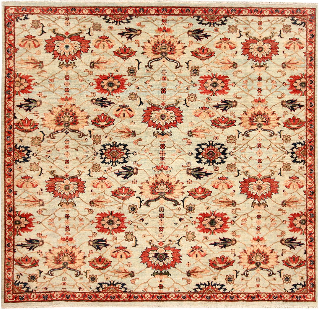 Beige Ziegler 7' 10 x 7' 5 - No. 53520 - ALRUG Rug Store