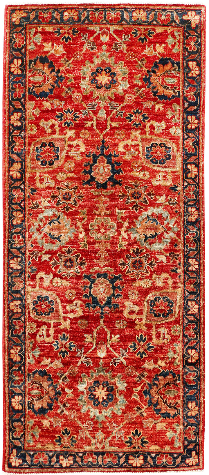 Orange Red Ziegler 2' 1 x 4' 9 - No. 53544 - ALRUG Rug Store