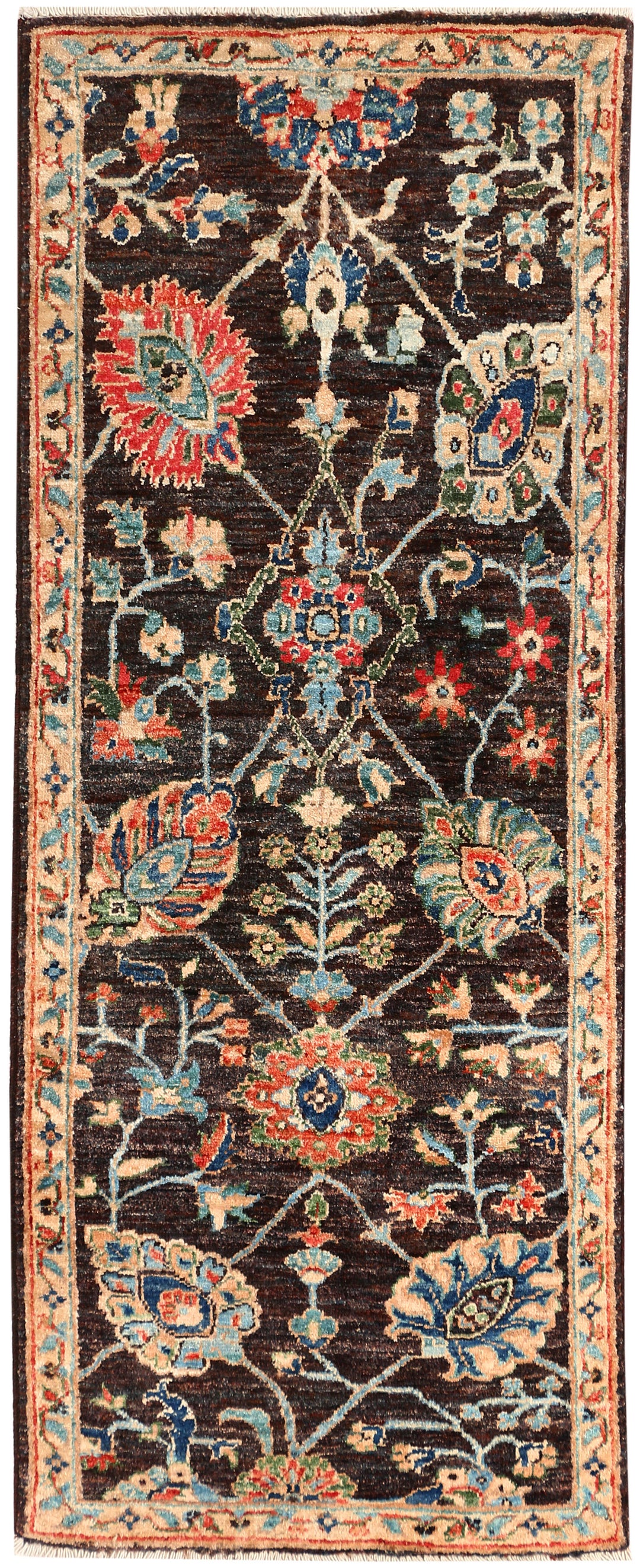 Saddle Brown Ziegler 1' 11 x 4' 10 - No. 53554 - ALRUG Rug Store