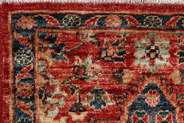 Orange Red Ziegler 2' x 5' 2 - No. 53555 - ALRUG Rug Store