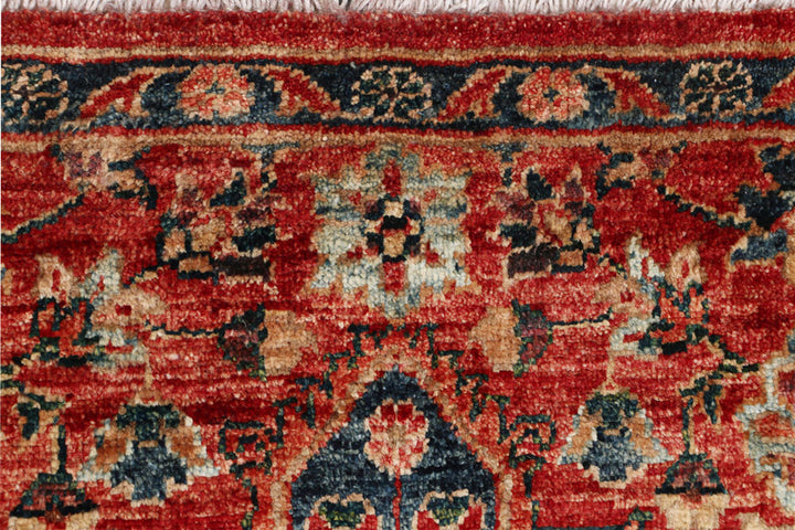 Orange Red Ziegler 2' x 5' 2 - No. 53555 - ALRUG Rug Store