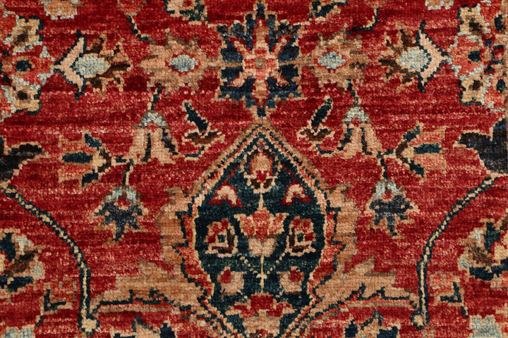 Orange Red Ziegler 2' x 5' 2 - No. 53555 - ALRUG Rug Store