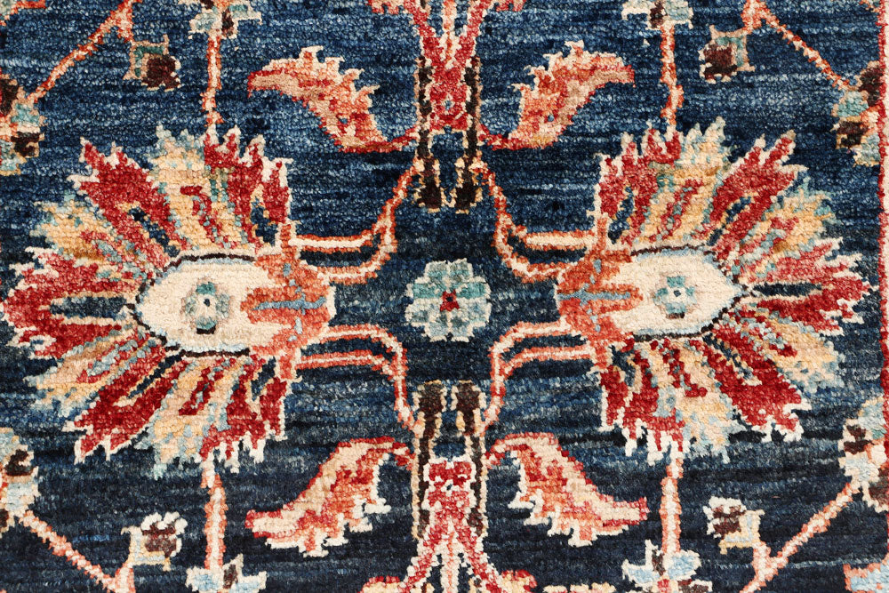 Midnight Blue Ziegler 2' x 5' 2 - No. 53556 - ALRUG Rug Store