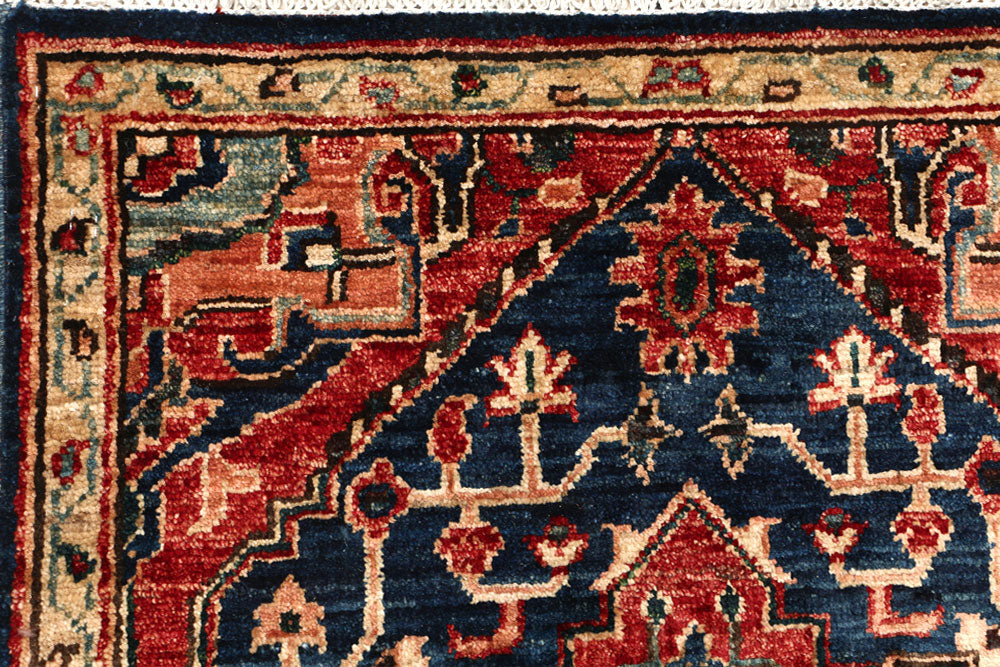 Midnight Blue Oushak 2' 2 x 4' 10 - No. 53557 - ALRUG Rug Store