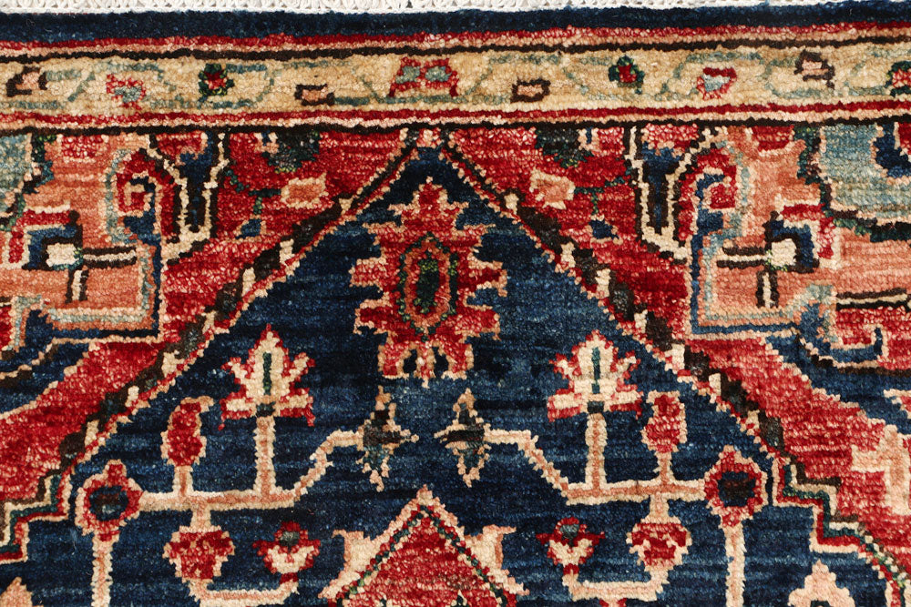 Midnight Blue Oushak 2' 2 x 4' 10 - No. 53557 - ALRUG Rug Store