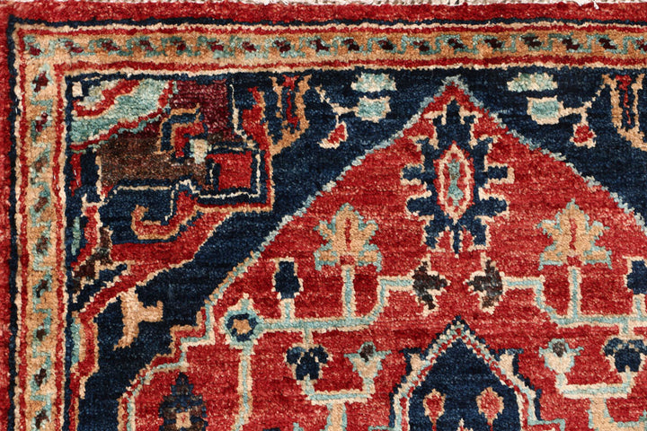 Orange Red Oushak 2' x 4' 10 - No. 53559 - ALRUG Rug Store