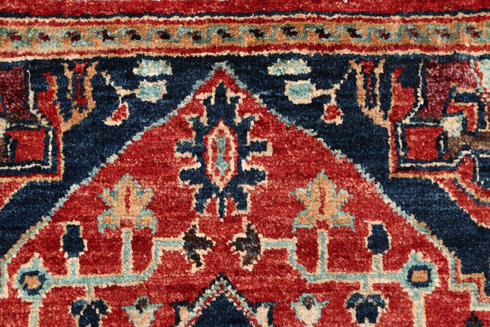 Orange Red Oushak 2' x 4' 10 - No. 53559 - ALRUG Rug Store