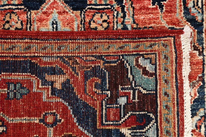 Orange Red Oushak 2' x 4' 10 - No. 53559 - ALRUG Rug Store
