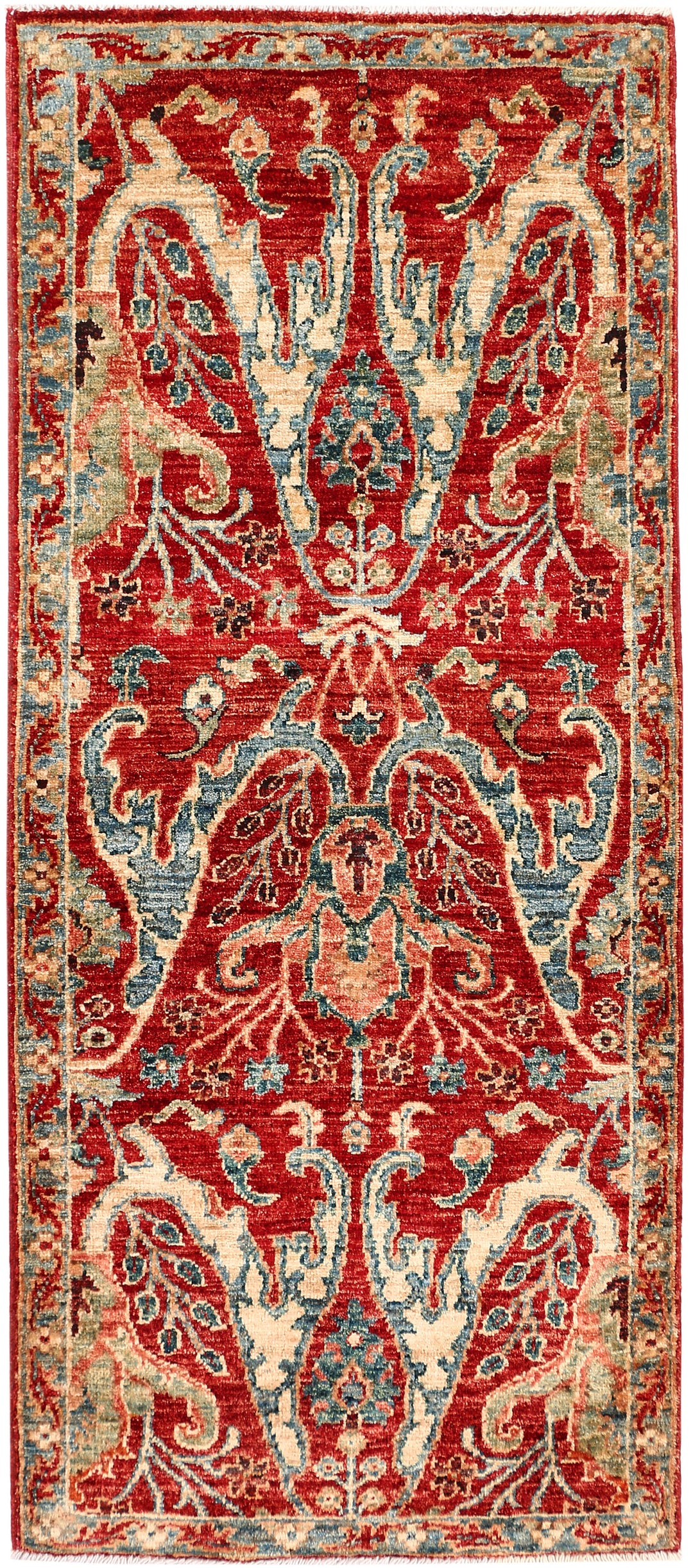 Firebrick Ziegler 2' 1 x 4' 10 - No. 53562 - ALRUG Rug Store