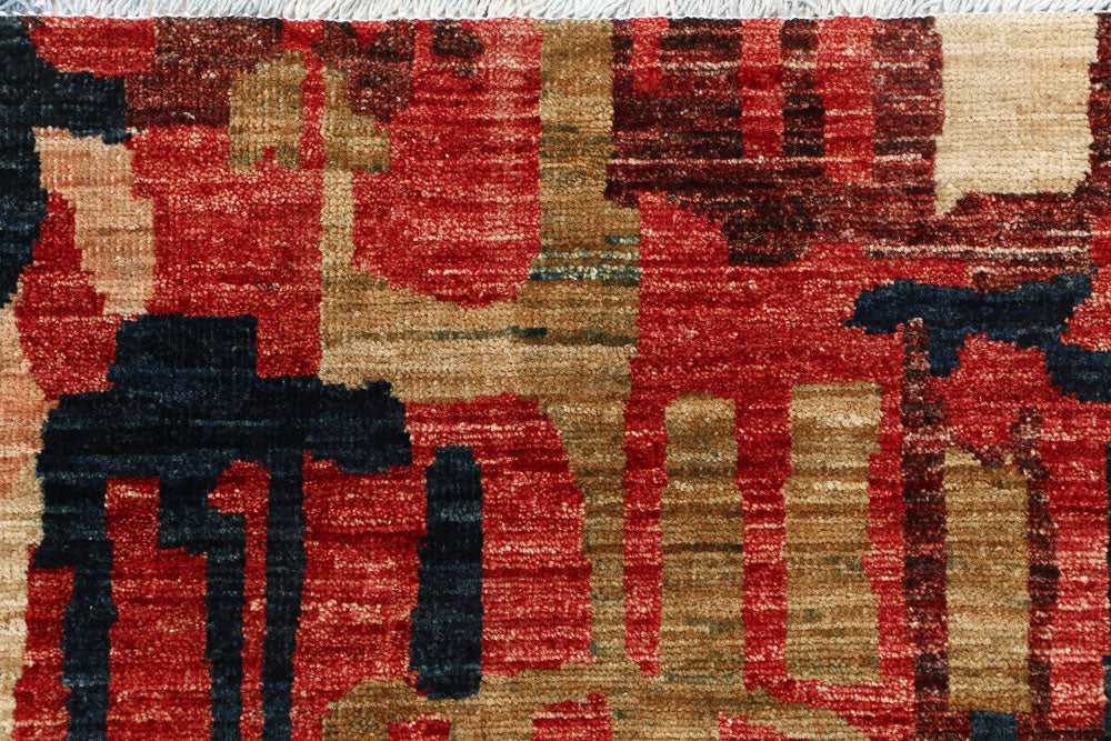 Multi Colored Oushak 2' x 4' 6 - No. 53563 - ALRUG Rug Store
