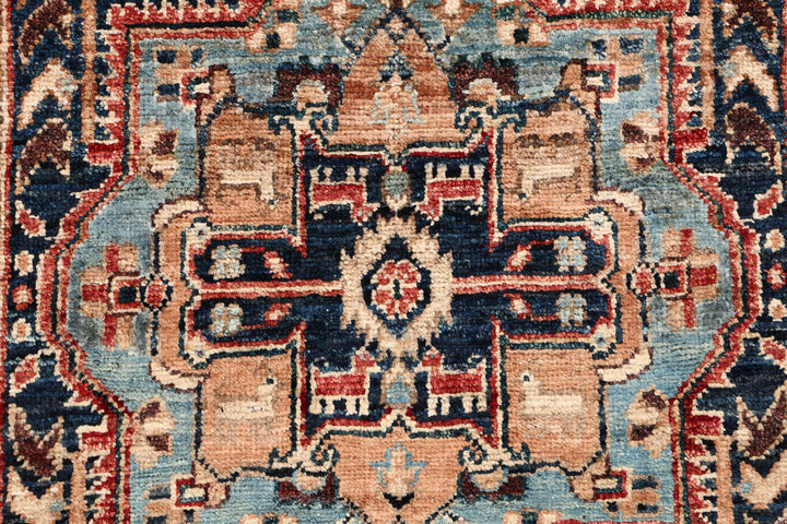 Multi Colored Oushak 2' x 5' - No. 53564 - ALRUG Rug Store