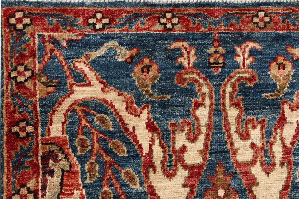 Steel Blue Ziegler 2' x 4' 9 - No. 53566 - ALRUG Rug Store