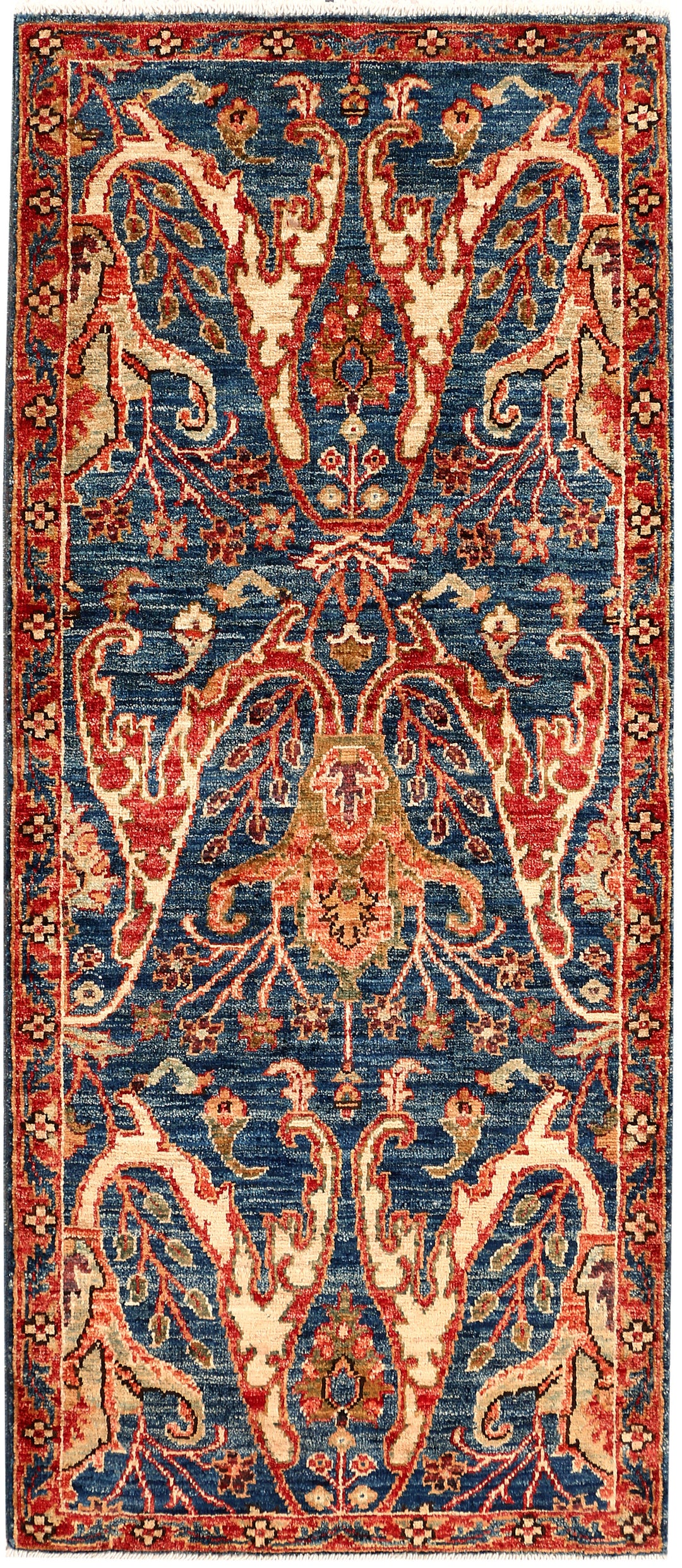 Steel Blue Ziegler 2' x 4' 9 - No. 53566 - ALRUG Rug Store