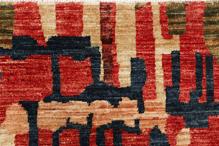 Multi Colored Oushak 2' x 4' 6 - No. 53569 - ALRUG Rug Store