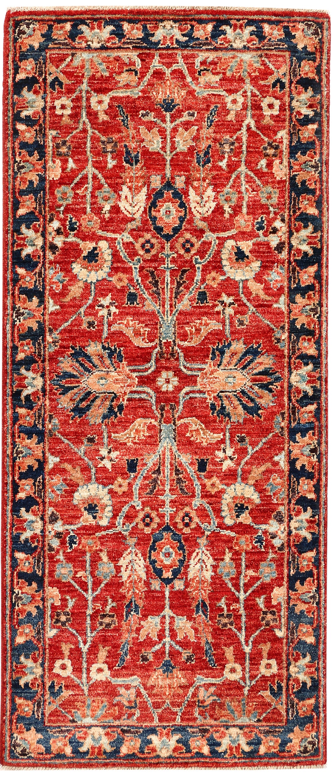 Orange Red Ziegler 2' 1 x 4' 10 - No. 53572 - ALRUG Rug Store