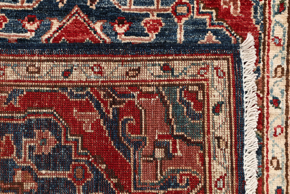 Steel Blue Ziegler 2' x 4' 10 - No. 53580 - ALRUG Rug Store