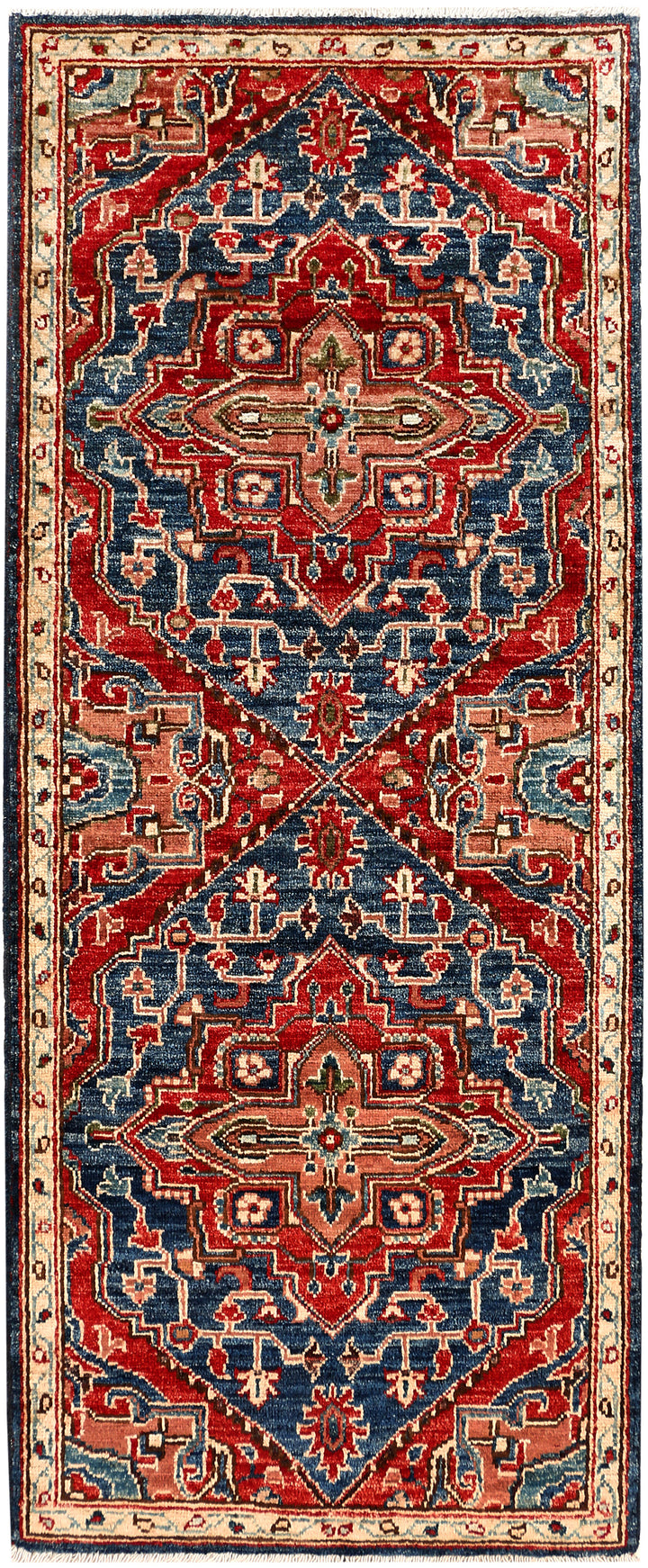 Steel Blue Ziegler 2' x 4' 10 - No. 53580 - ALRUG Rug Store