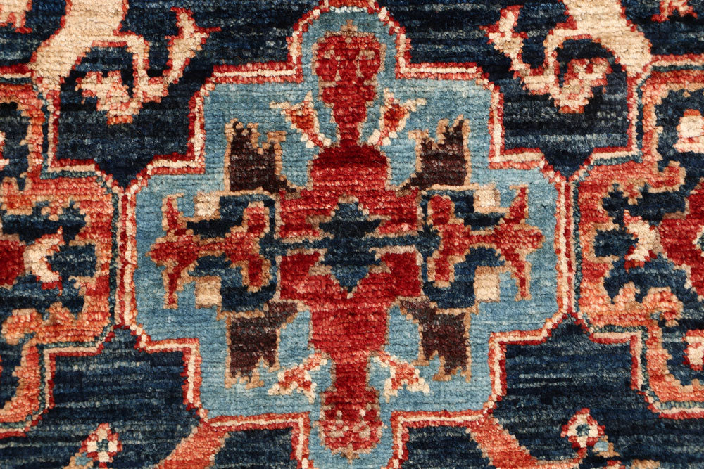 Midnight Blue Ziegler 2' x 5' 3 - No. 53582 - ALRUG Rug Store