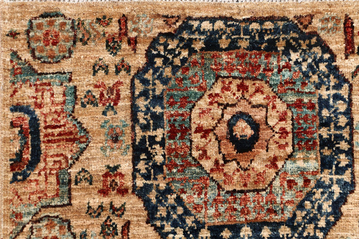 Wheat Mamluk 2' x 4' 10 - No. 53588 - ALRUG Rug Store