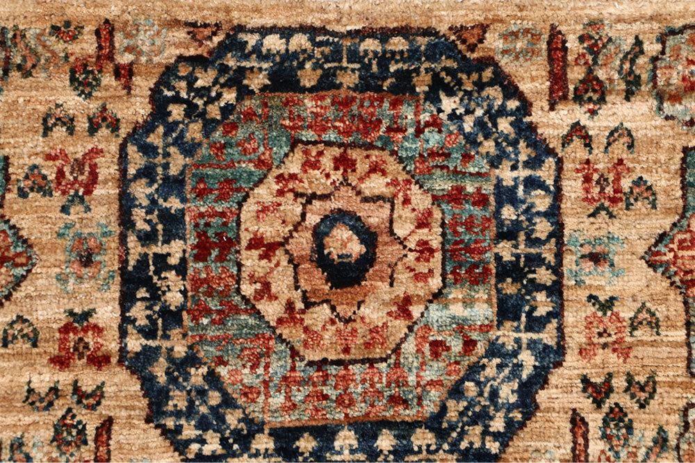 Wheat Mamluk 2' x 4' 10 - No. 53588 - ALRUG Rug Store