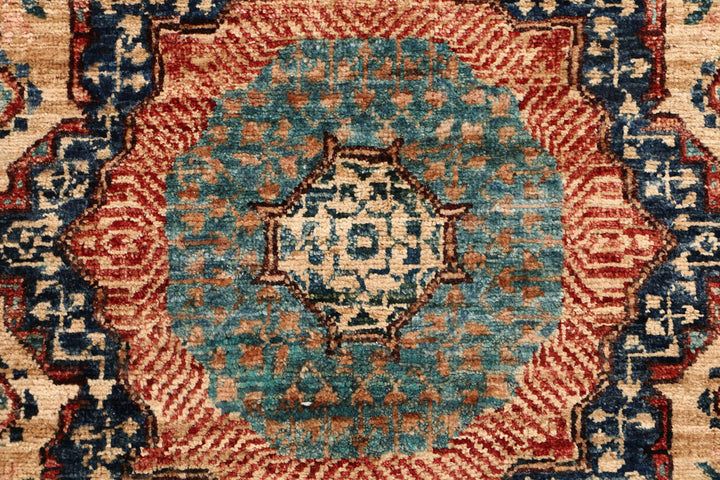Wheat Mamluk 2' x 4' 10 - No. 53588 - ALRUG Rug Store